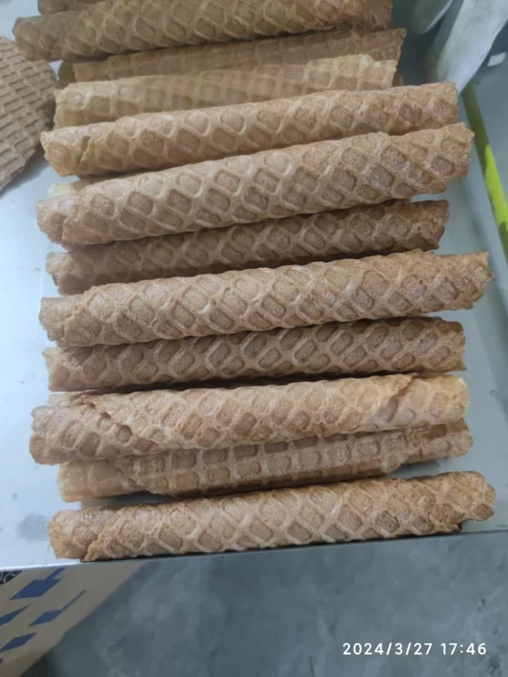 Ice Cream Cone Waffle Biscuit Making Machine