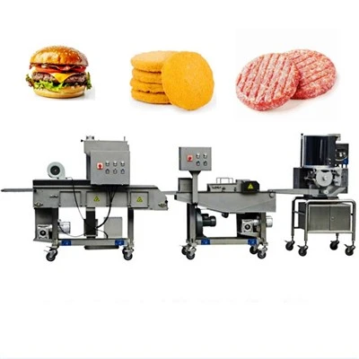Multifunctiion Burger Patty produksjonslinje
